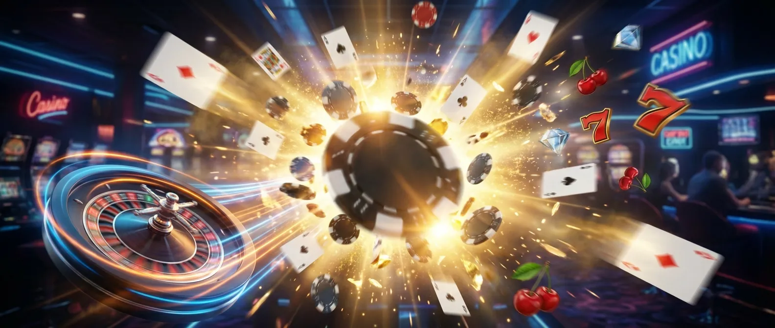 Peaches Casino bonus banner